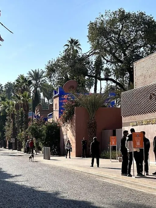 Villa Riad Luxe Centre Marrakech Majorelle Rue Yves St Laurent Marrakesh